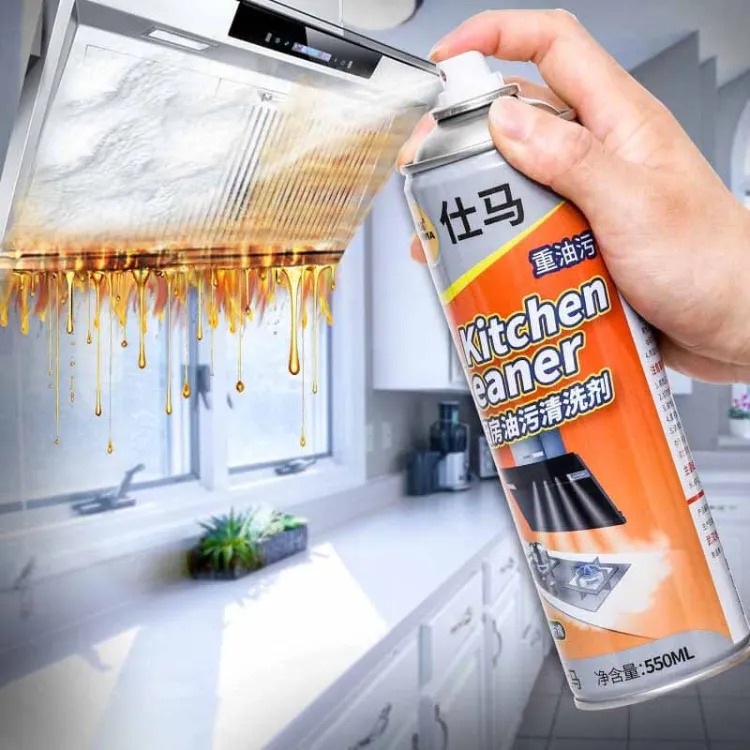 Kitchen Cleaner Spray Foam Cleaning Spray Easy Cleaning 500ml